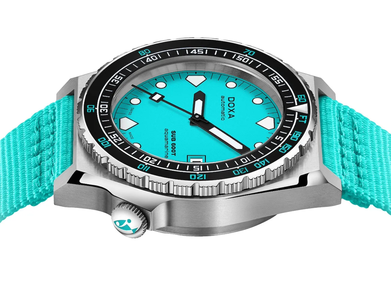 Doxa SUB 600T Aquamarine Nato Watch sold by C.W. Sellors product image thumbnail 3