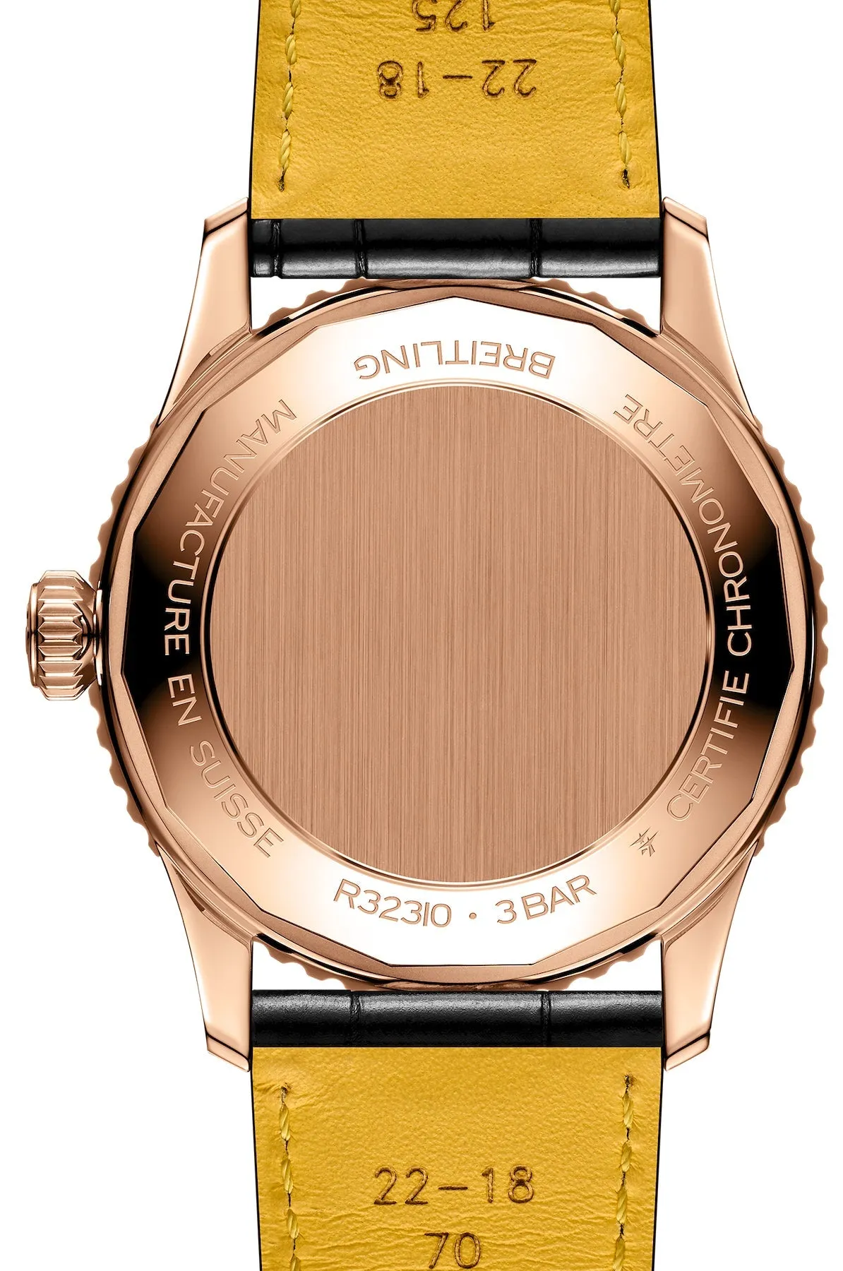 Breitling Navitimer GMT 41 Green 18k Red Gold Leather Watch sold by C.W. Sellors product image thumbnail 2