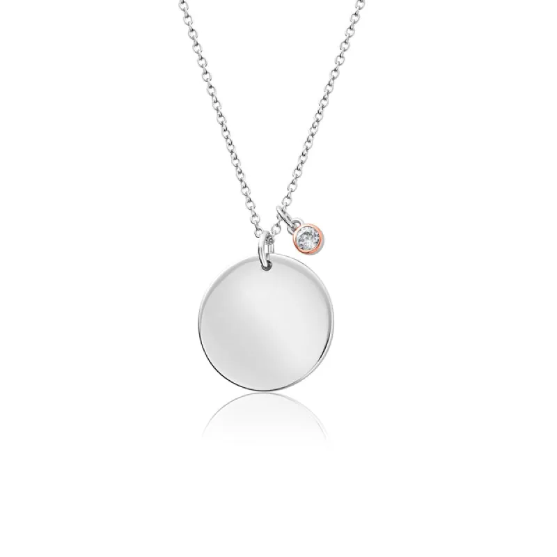 Clogau Celebration April Sterling Silver Birthstone Pendant D sold by C.W. Sellors