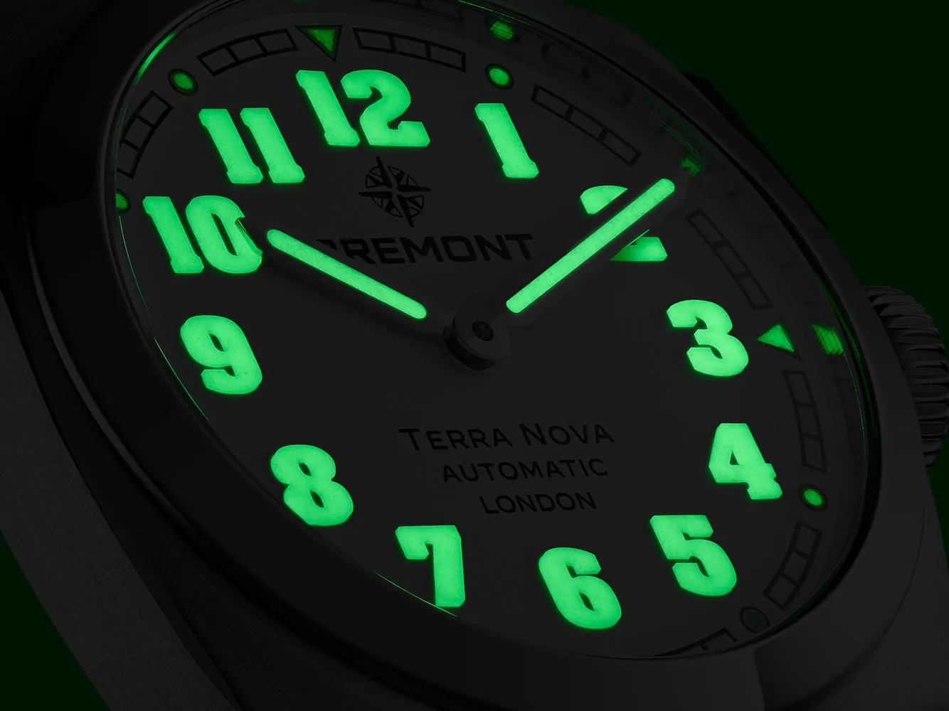 Bremont Terra Nova 38 White Leather Watch sold by C.W. Sellors product image thumbnail 4