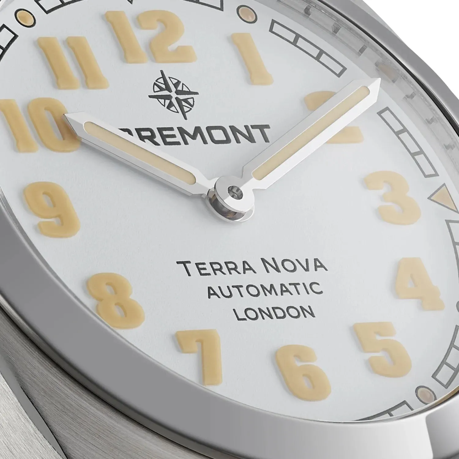 Bremont Terra Nova 38 White Leather Watch sold by C.W. Sellors product image thumbnail 5