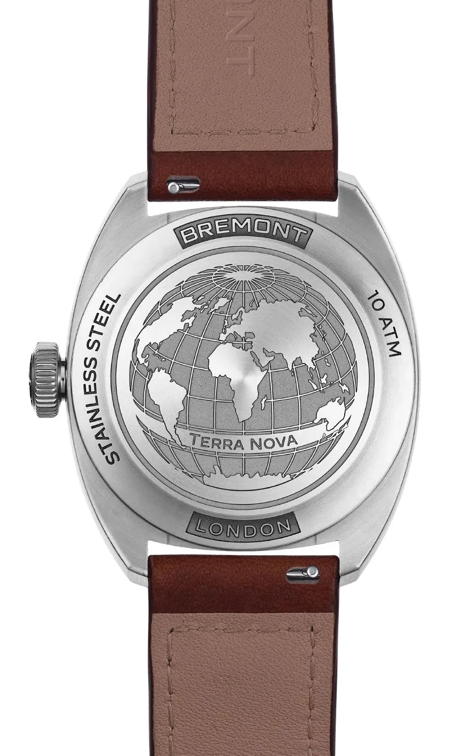 Bremont Terra Nova 38 White Leather Watch sold by C.W. Sellors product image thumbnail 2