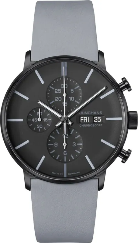 Junghans Form A Chronoscope Watch made by C.W. Sellors
