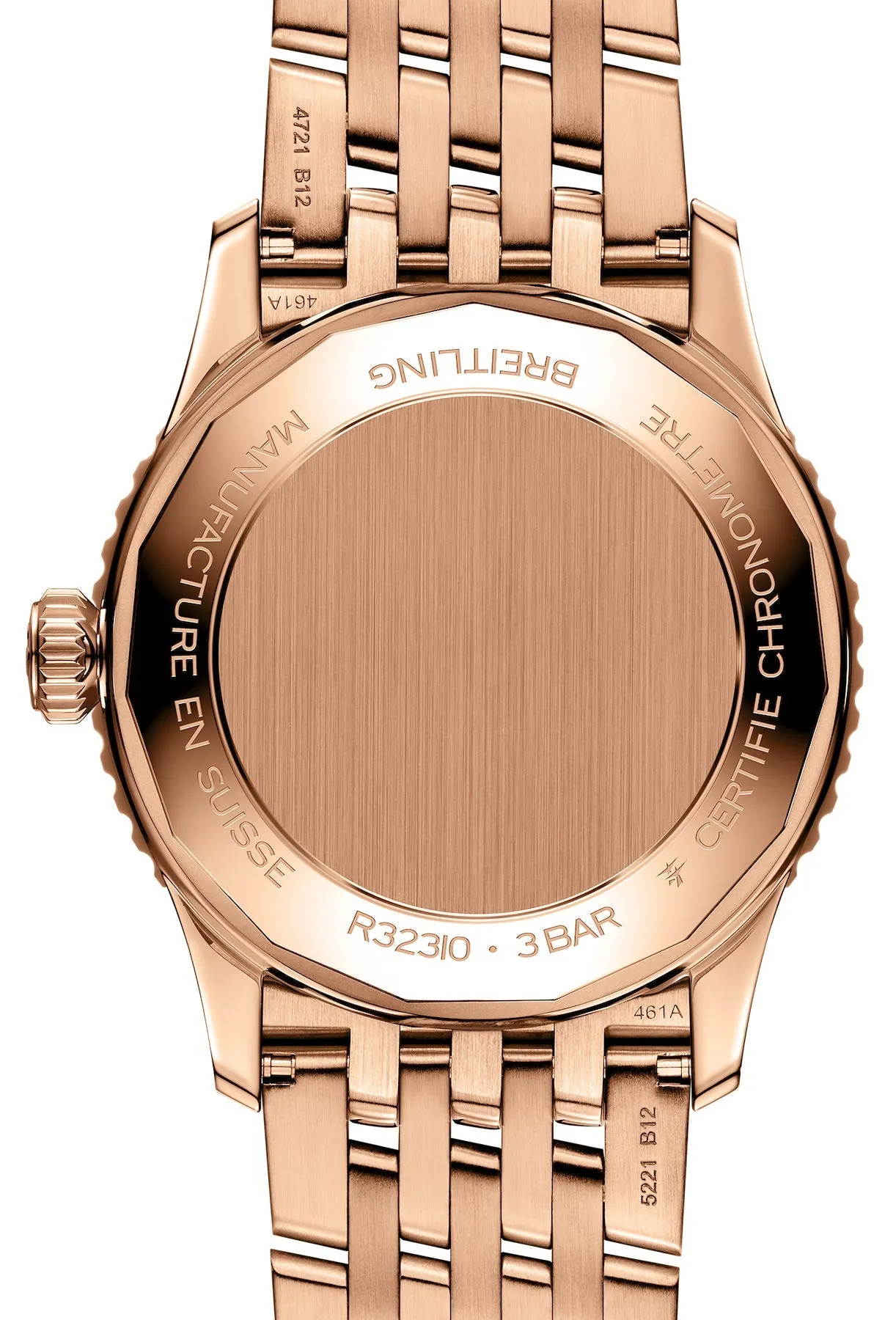 Breitling Navitimer GMT 41 Green 18k Red Gold Bracelet Watch sold by C.W. Sellors product image thumbnail 2