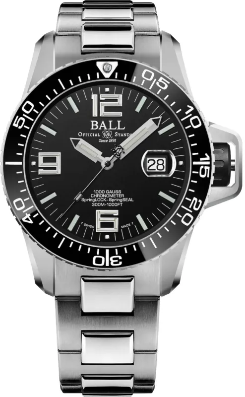 Ball Watch Company Engineer Hydrocarbon EOD Titanium Watch made by C.W. Sellors
