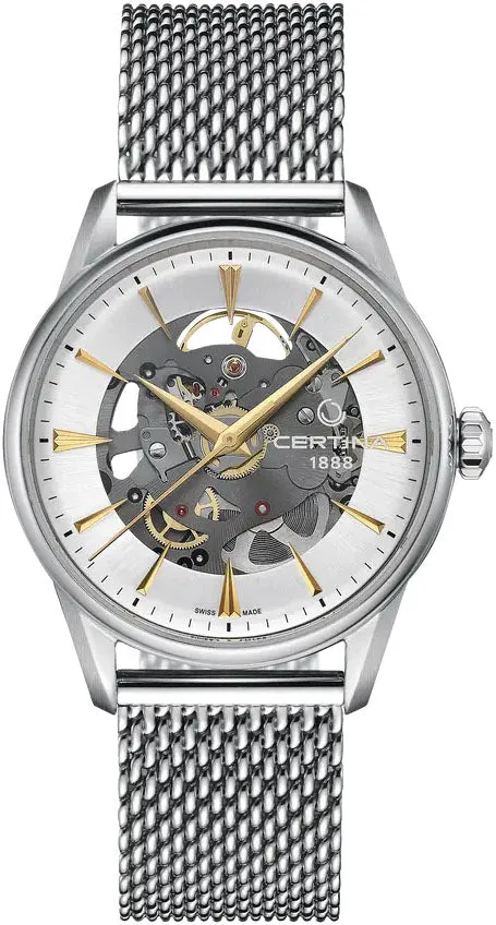Certina DS-1 Skeleton Watch sold by C.W. Sellors