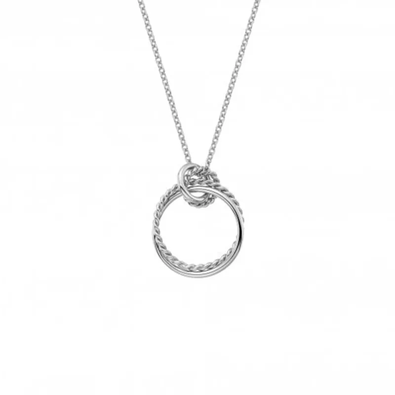 Hot Diamonds Unity Sterling Silver Circle Necklace sold by C.W. Sellors