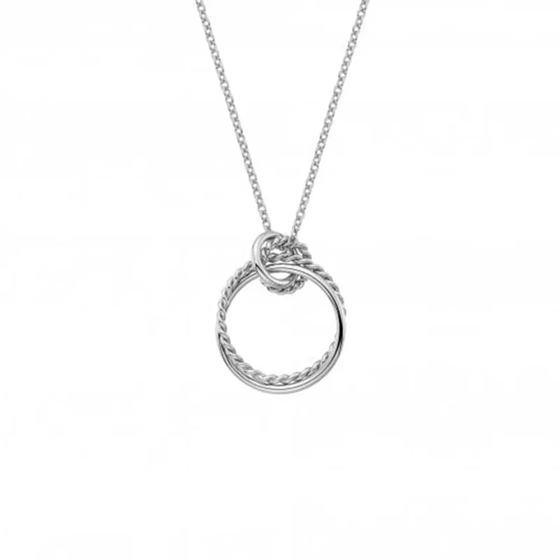 Hot Diamonds Unity Sterling Silver Circle Necklace sold by C.W. Sellors