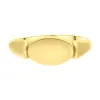 9ct Yellow Gold Oblong Signet Ring D sold by C.W. Sellors