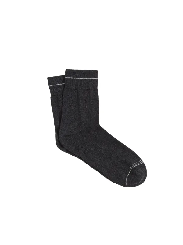 Quarter Sock | Italian Brushed Cotton sold by Classic Fella