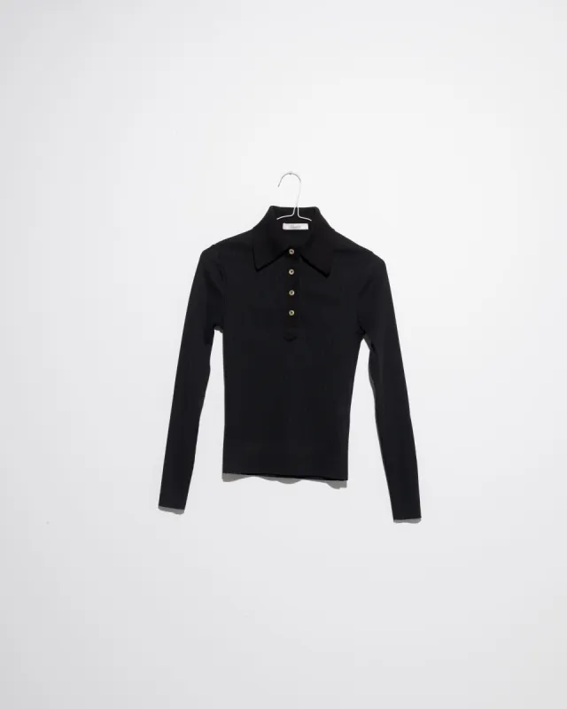 Long Sleeve Polo Shirt made by Claudent
