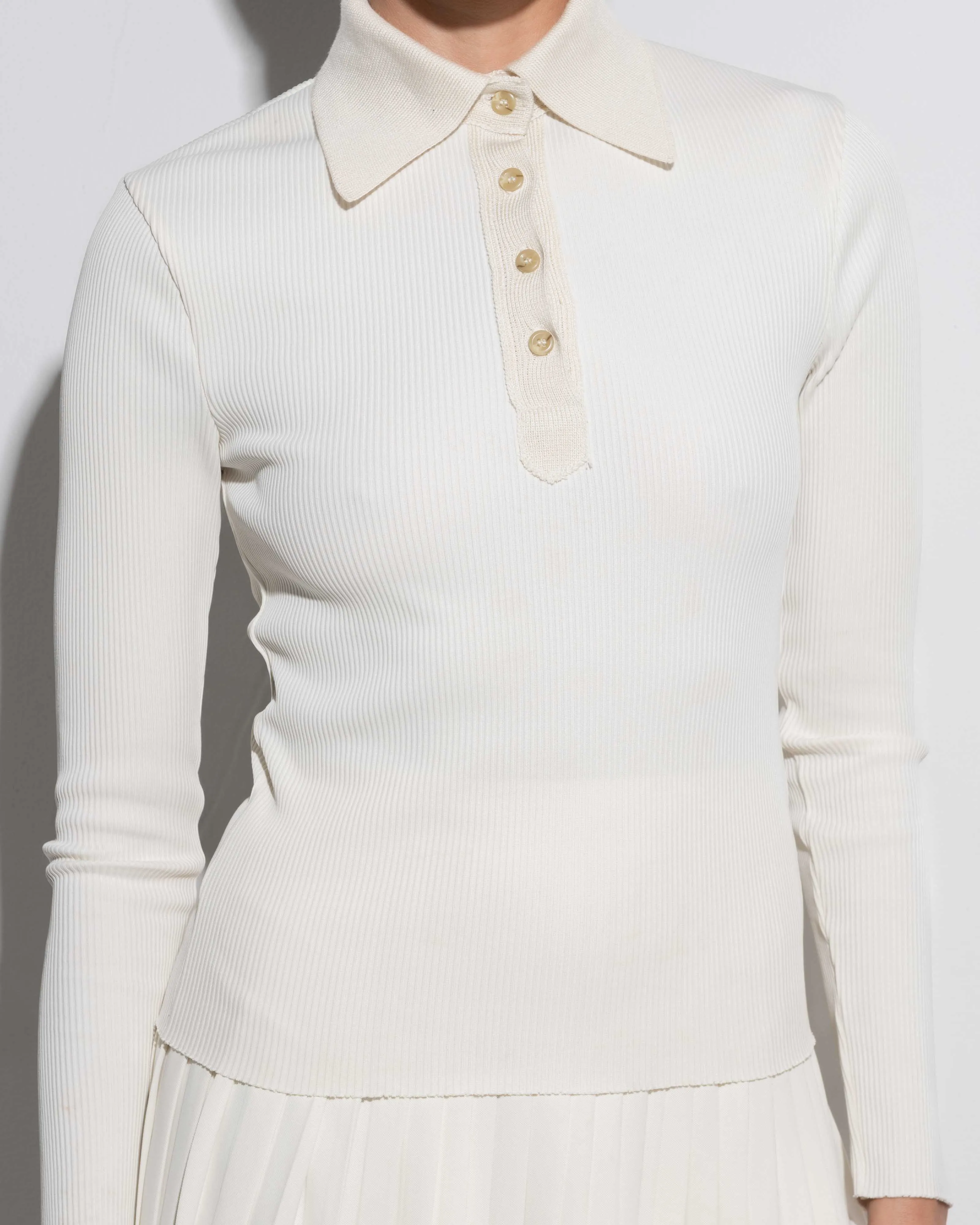 Long Sleeve Polo Shirt sold by Claudent product image thumbnail 5