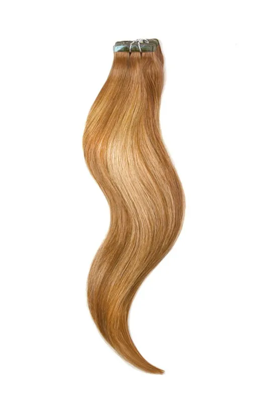 Cinnamon Swirl Balayage Tape In Hair Extensions sold by Cliphair