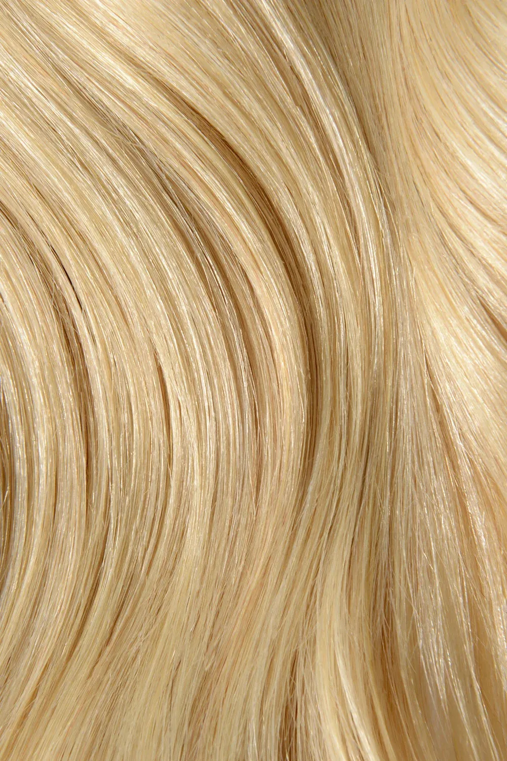 Light Ash Blonde (#22) Remy Royale Flat Weft Hair Extensions sold by Cliphair