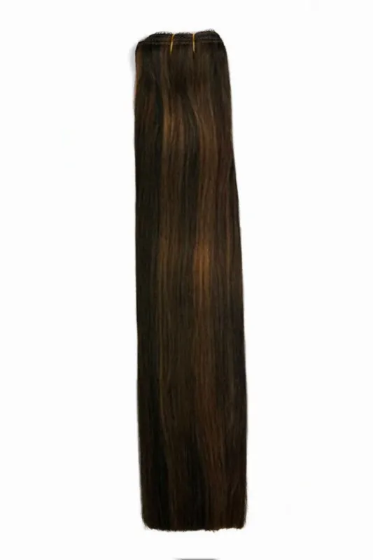 Espresso Melt (#2/4/6) Remy Royale Double Drawn Weave Extensions sold by Cliphair