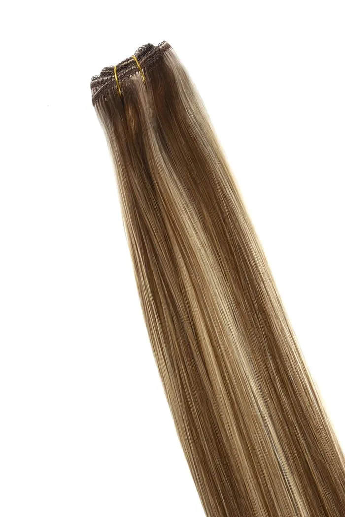 Iced Cappuccino (#14/22) Remy Royale Double Drawn Weave Extensions sold by Cliphair product image thumbnail 3