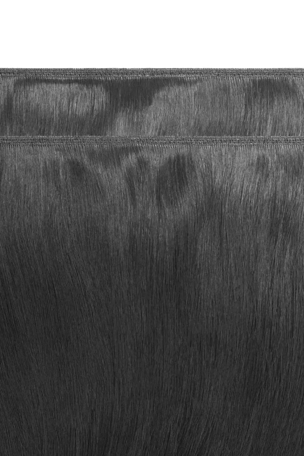 Jet Black (#1) Remy Royale Flat Weft Hair Extensions sold by Cliphair product image thumbnail 2