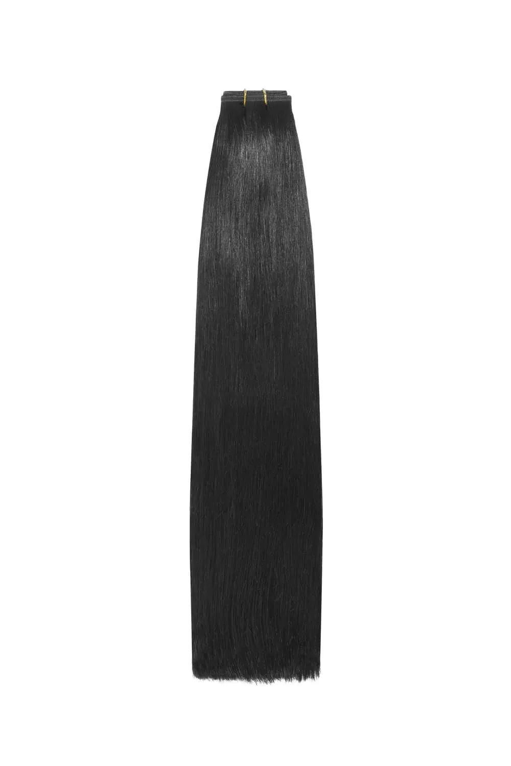 Jet Black (#1) Remy Royale Flat Weft Hair Extensions sold by Cliphair product image thumbnail 3