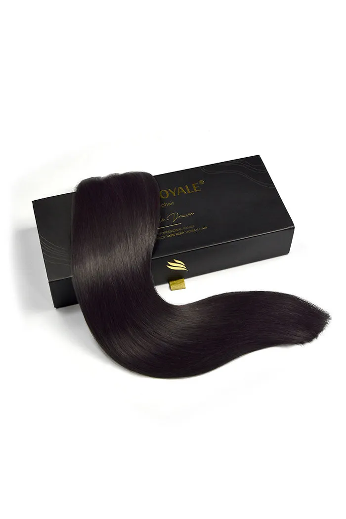 Natural/Off Black (#1B) Remy Royale Double Drawn Weave Extensions sold by Cliphair product image thumbnail 3