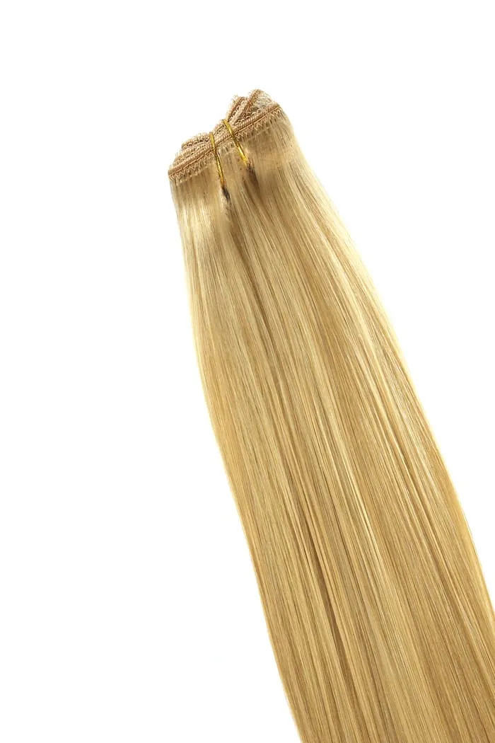 Golden Blonde (#16) Remy Royale Double Drawn Weave Extensions sold by Cliphair product image thumbnail 3