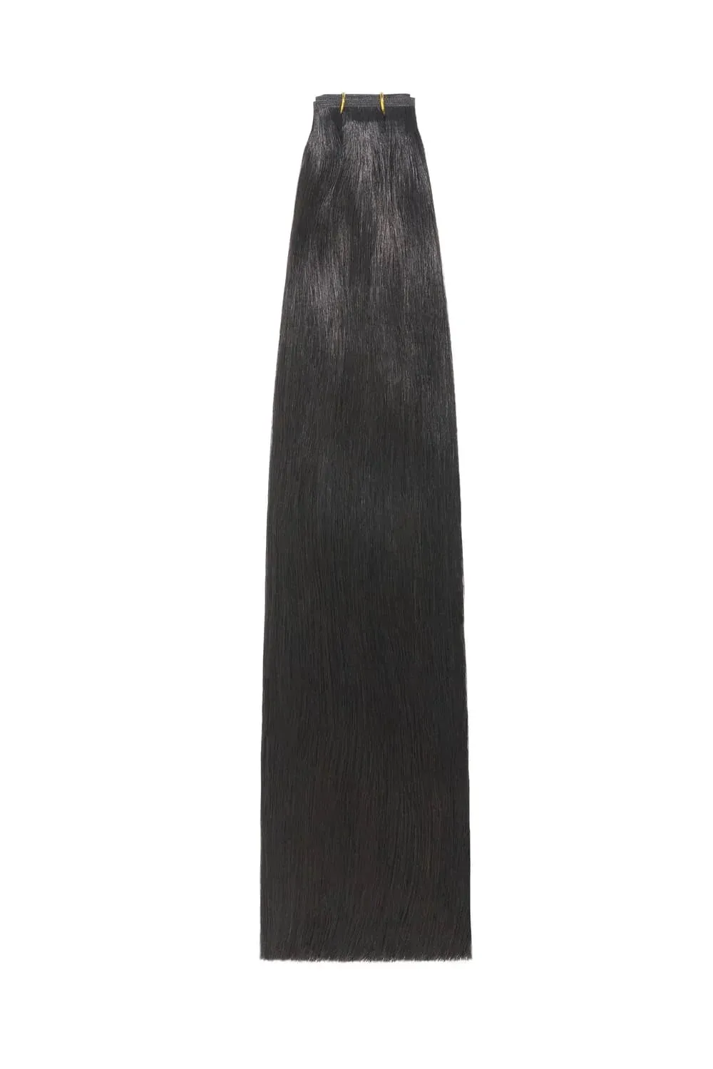 Off/Natural Black (#1B) Remy Royale Flat Weft Hair Extensions sold by Cliphair product image thumbnail 3