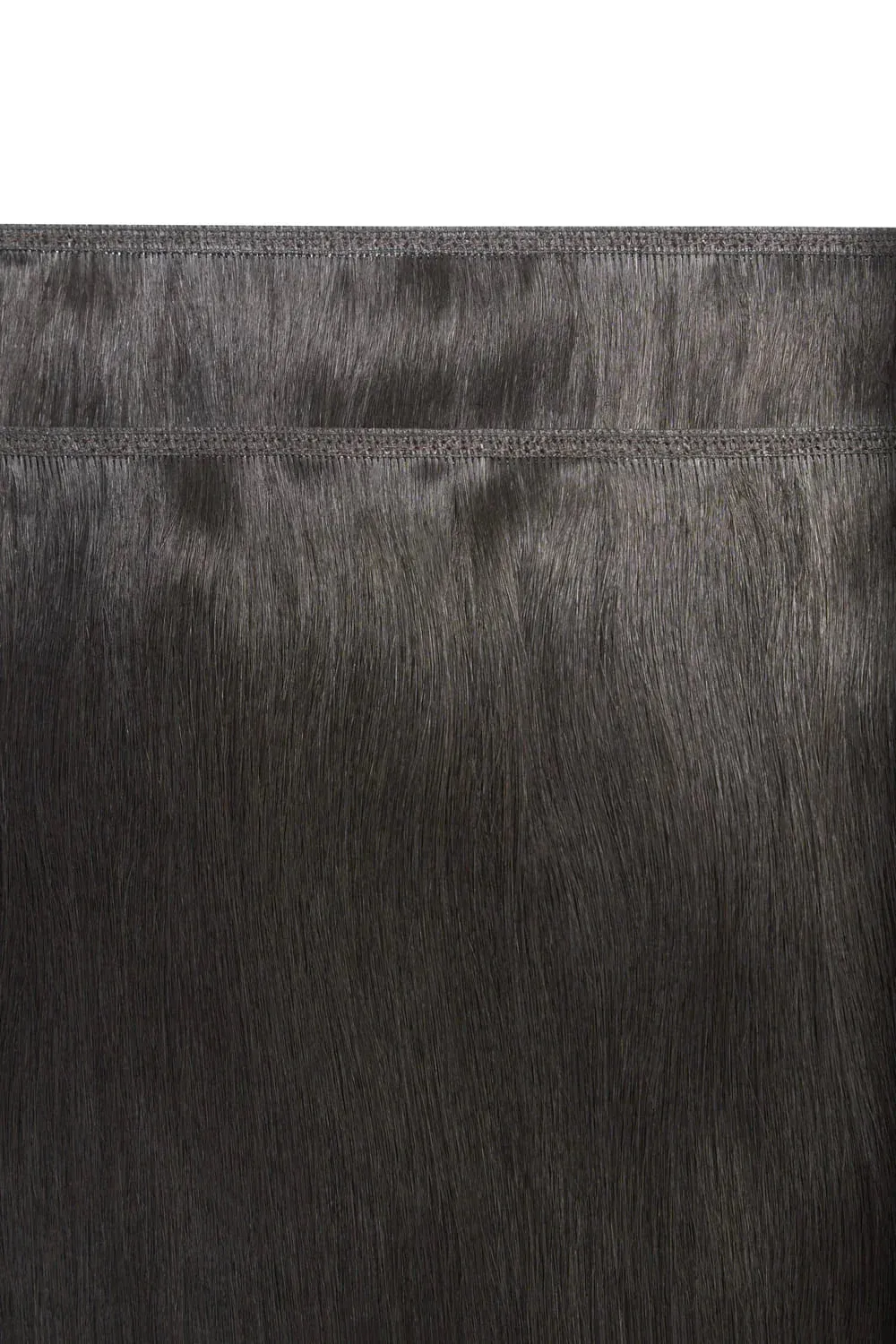 Off/Natural Black (#1B) Remy Royale Flat Weft Hair Extensions sold by Cliphair product image thumbnail 2