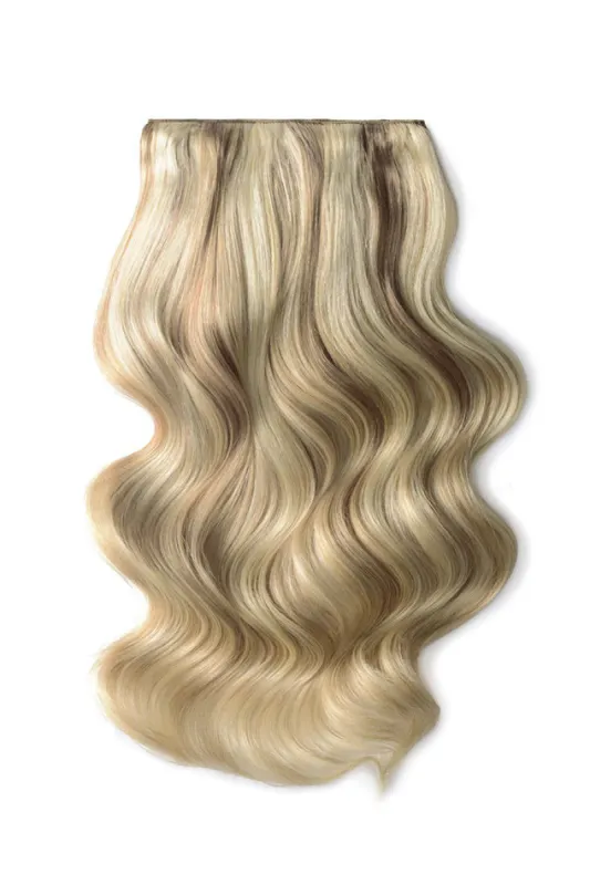 Oak Brondie Double Wefted Full Head Clip In Hair Extensions sold by Cliphair