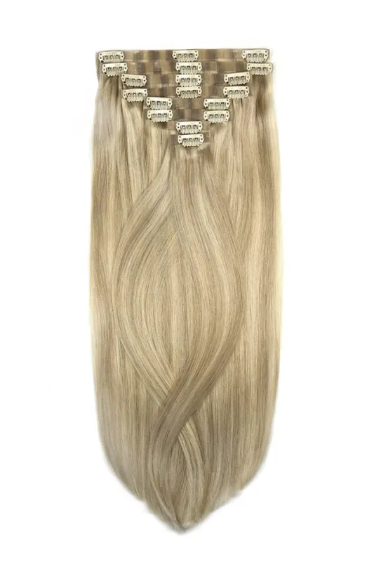 BlondeMe (#60/SS) Double Drawn Seamless Clip In Hair Extensions sold by Cliphair