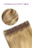 Light Golden Blonde (#16) Supreme Quad Weft One Piece Clip In Hair Extensions sold by Cliphair