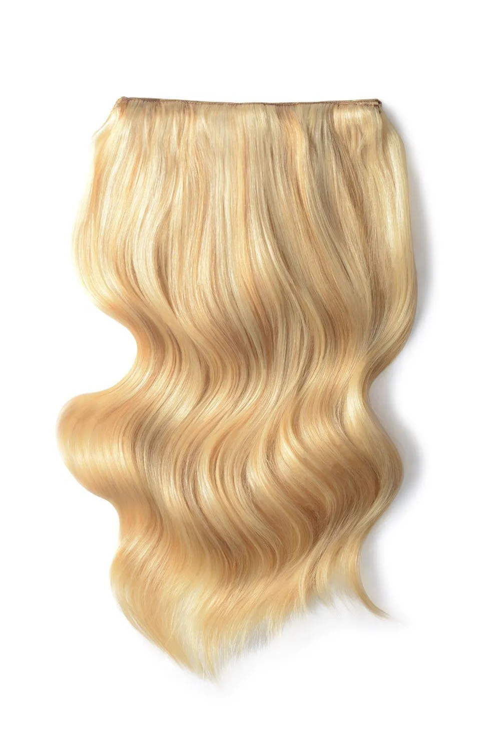 Double Wefted Full Head Remy Clip in Human Hair Extensions - Goldilocks (#16/613) sold by Cliphair