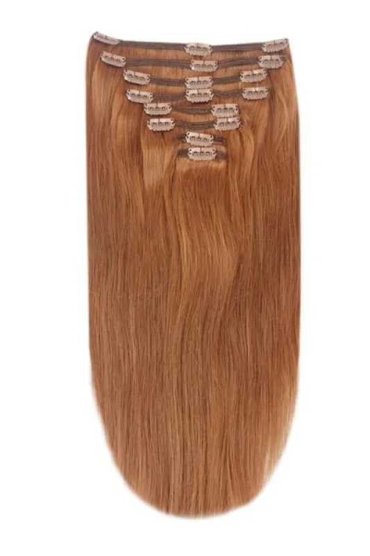 Light Auburn (#30) Full Head Clip In Hair Extensions sold by Cliphair