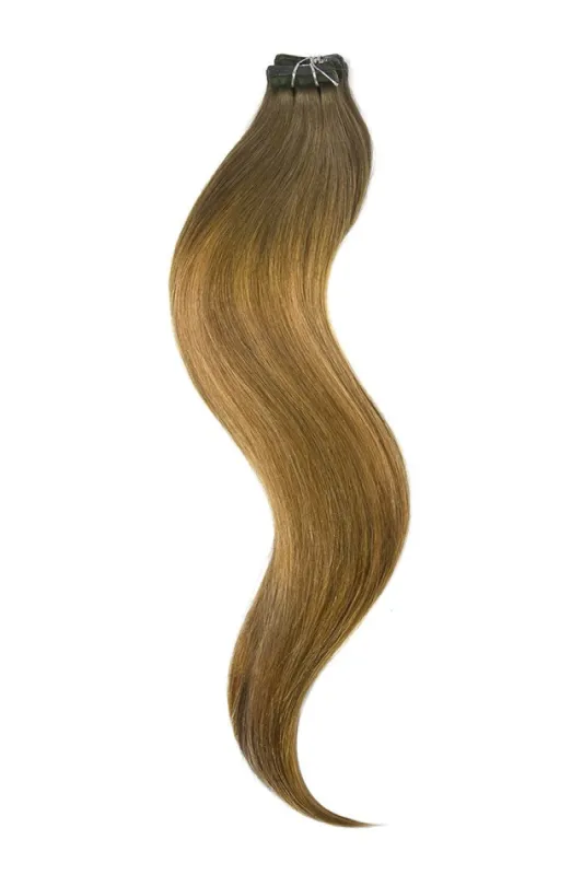 Soft Bronze Balayage Tape In Hair Extensions sold by Cliphair