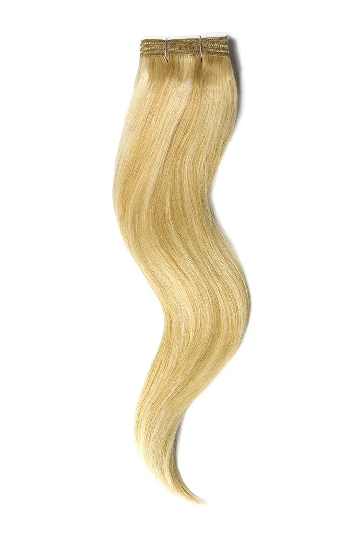 Remy Human Hair Weft/Weave Extensions - Goldilocks (#16/613) sold by Cliphair