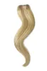 Natural Sandy Blonde (#12/16/613) Quad Weft Clip In One Piece Hair Extensions sold by Cliphair