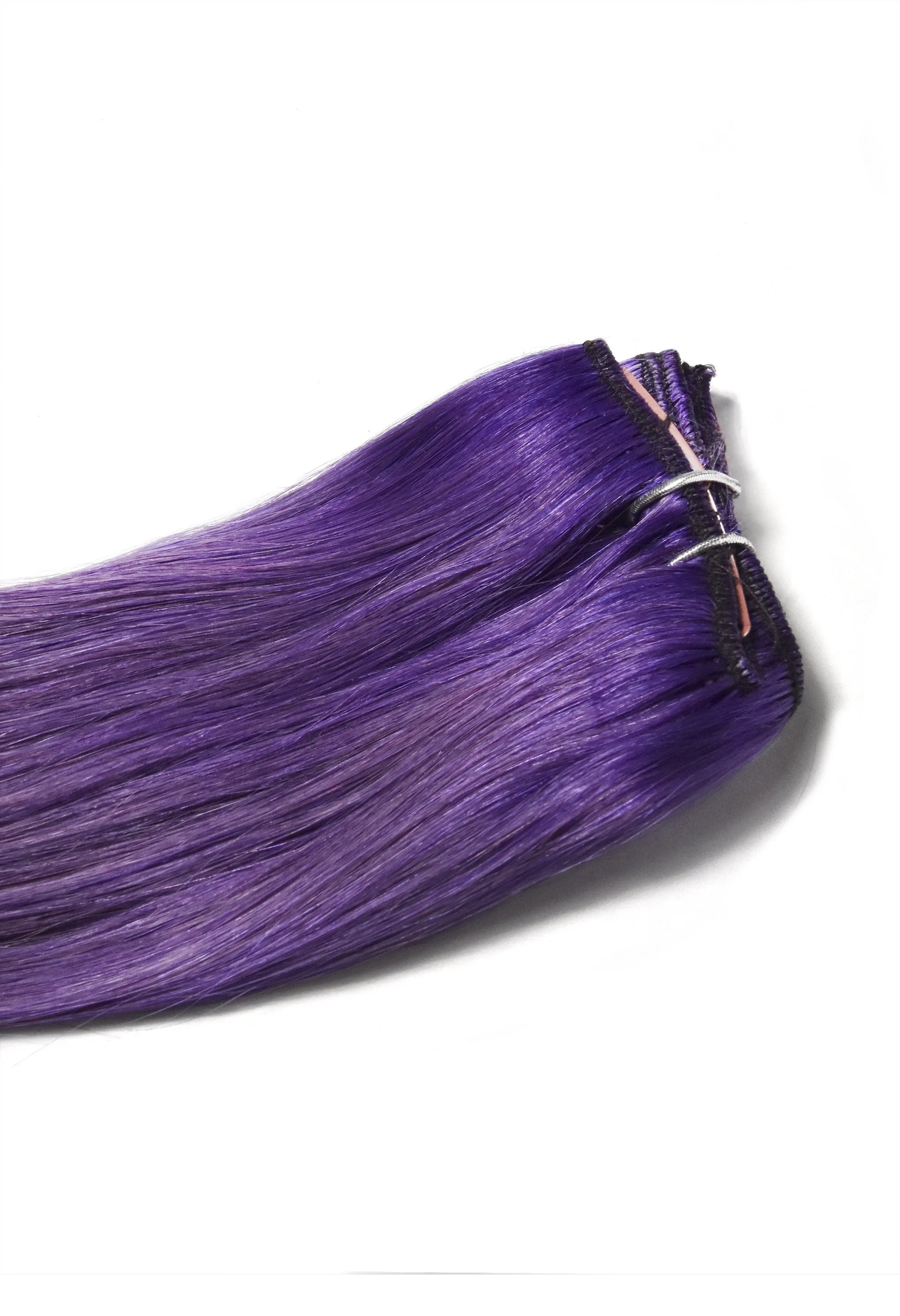 Purple One Piece Clip In Hair Extensions (Top-Up) sold by Cliphair product image thumbnail 2