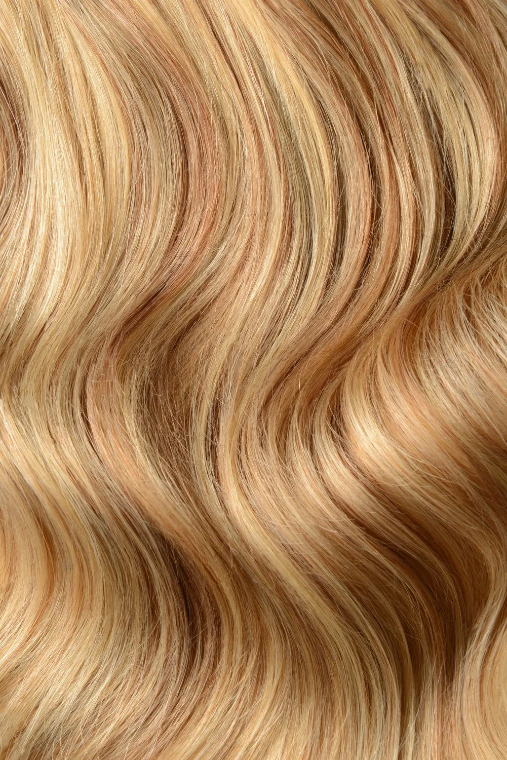 Double Wefted Full Head Remy Clip in Human Hair Extensions - Butterscotch Blonde (#10/16) sold by Cliphair product image thumbnail 4