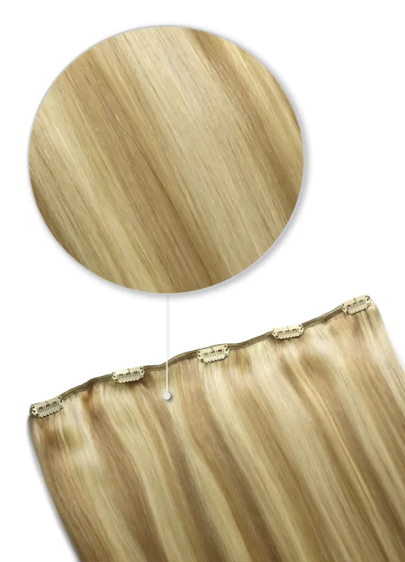 Peaches & Cream (#27/613) One Piece Clip In Hair Extensions (Top-Up) sold by Cliphair