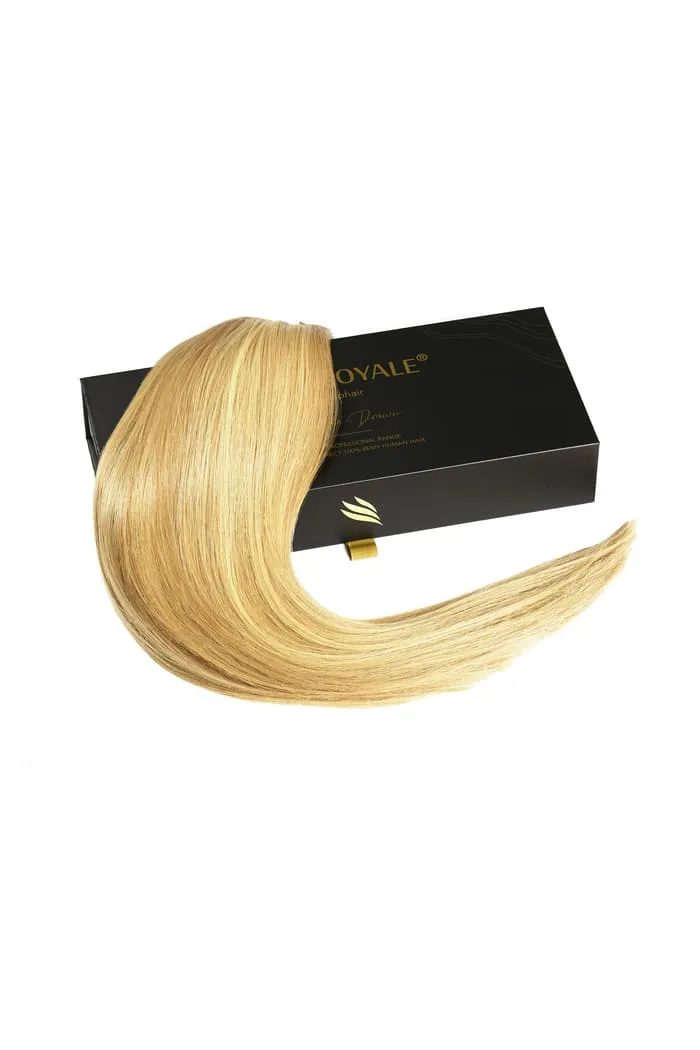 Natural Sandy Blonde (#12/16/613) Remy Royale Double Drawn Weave Extensions sold by Cliphair product image thumbnail 3