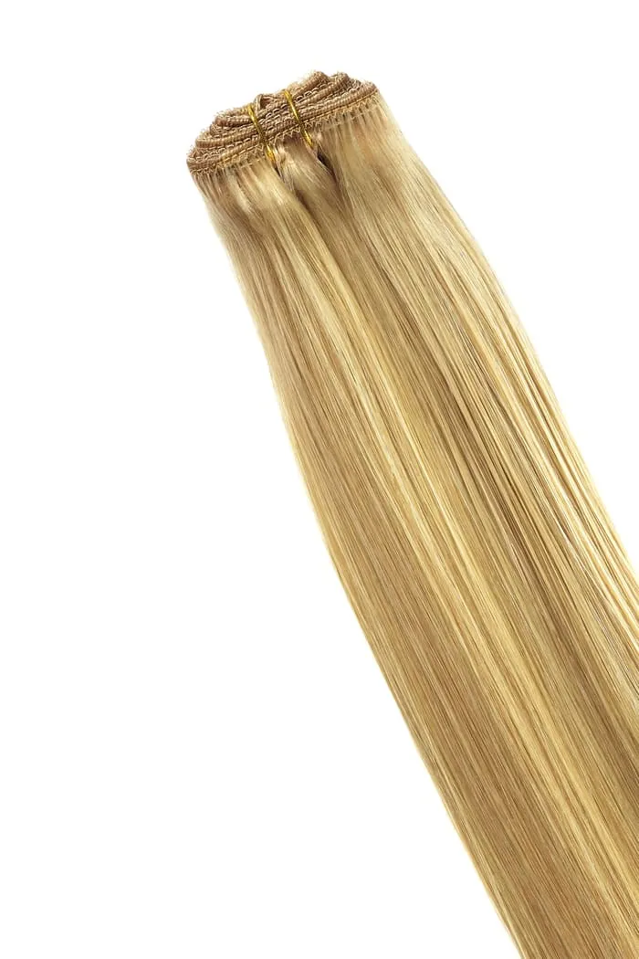 Natural Sandy Blonde (#12/16/613) Remy Royale Double Drawn Weave Extensions sold by Cliphair product image thumbnail 2