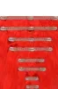 Bright Red Double Wefted Full Head Clip In Hair Extensions sold by Cliphair