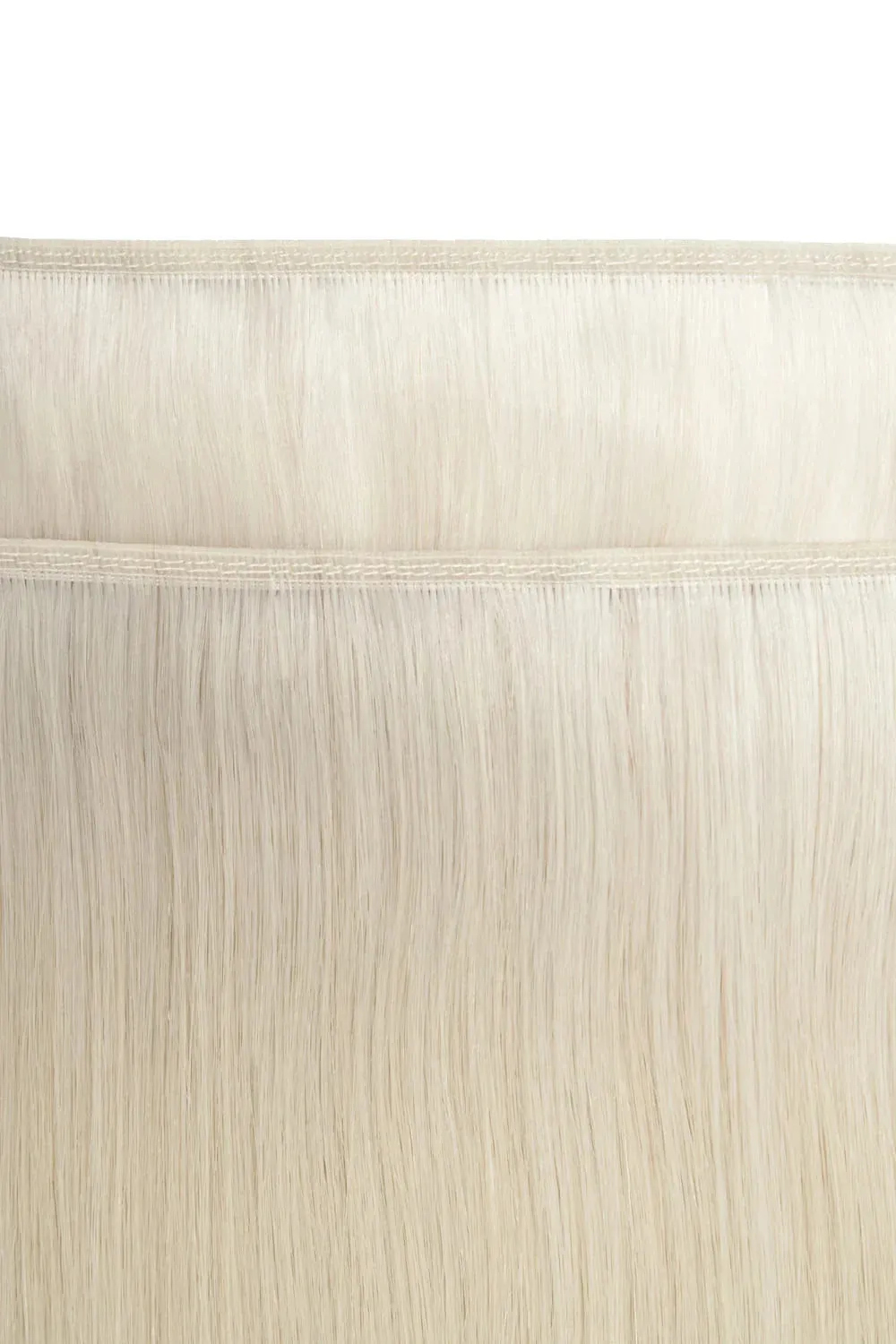 Iceblonde Remy Royale Flat Weft Hair Extensions sold by Cliphair product image thumbnail 2