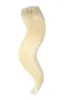 Lightest Blonde (#60) Quad Weft Clip In One Piece Hair Extensions sold by Cliphair