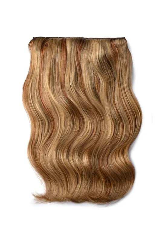Cinnamon Swirl (#27/30) Double Wefted Full Head Clip In Hair Extensions sold by Cliphair