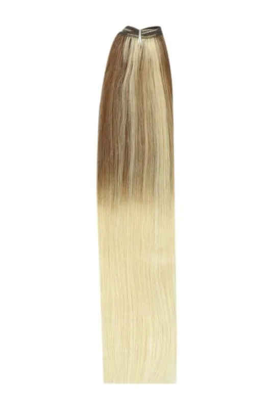 Remy Human Hair Weft/Weave Extensions - ombre/Ombre (#TP6/613) sold by Cliphair