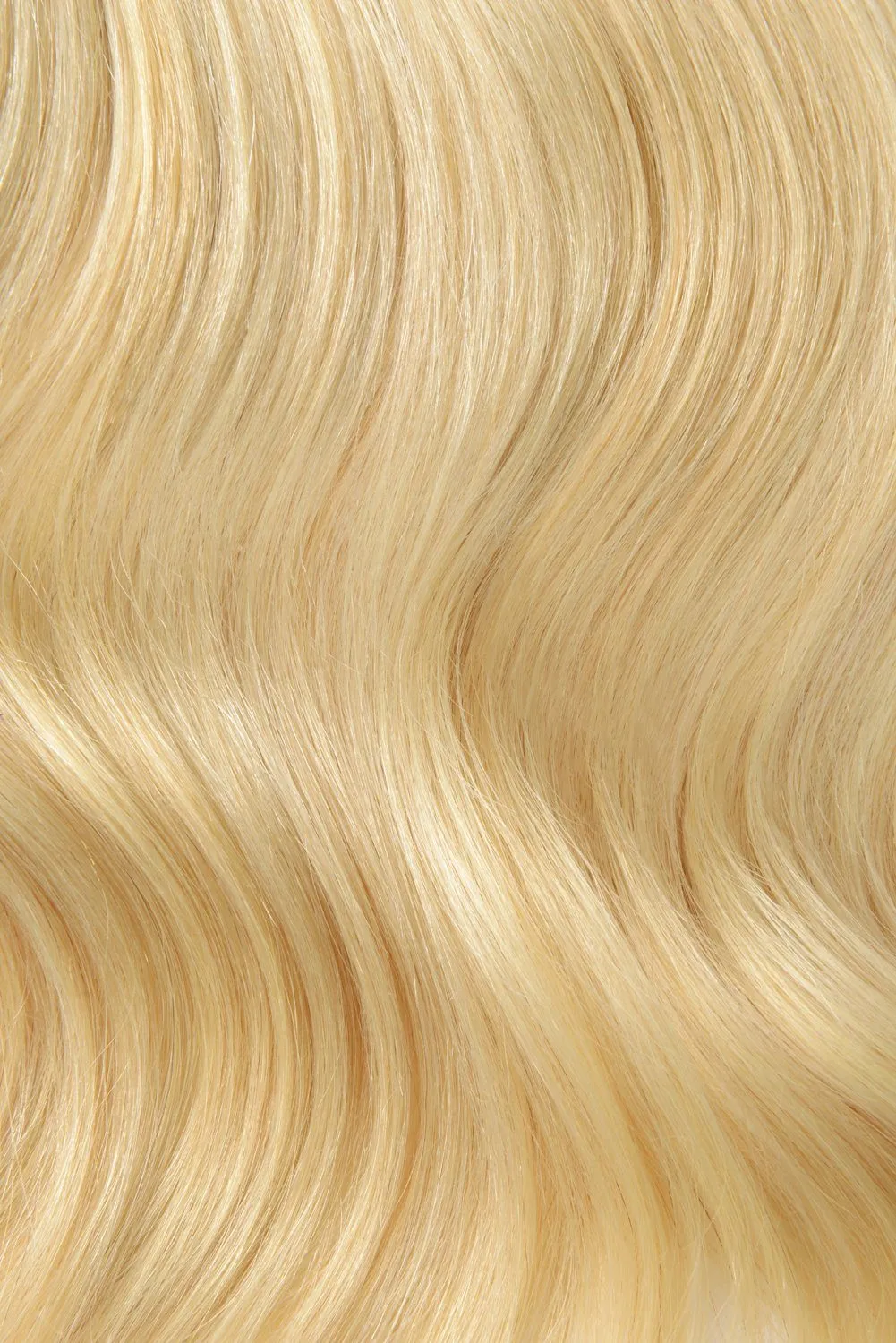 Double Wefted Full Head Remy Clip in Human Hair Extensions - Creamy Blonde (#22/613) sold by Cliphair product image thumbnail 3