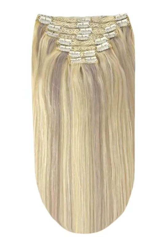 Full Head Remy Clip in Human Hair Extensions - BlondeMe (#60/SS) sold by Cliphair