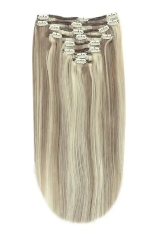 Oak Brondie Full Head Clip In Hair Extensions sold by Cliphair