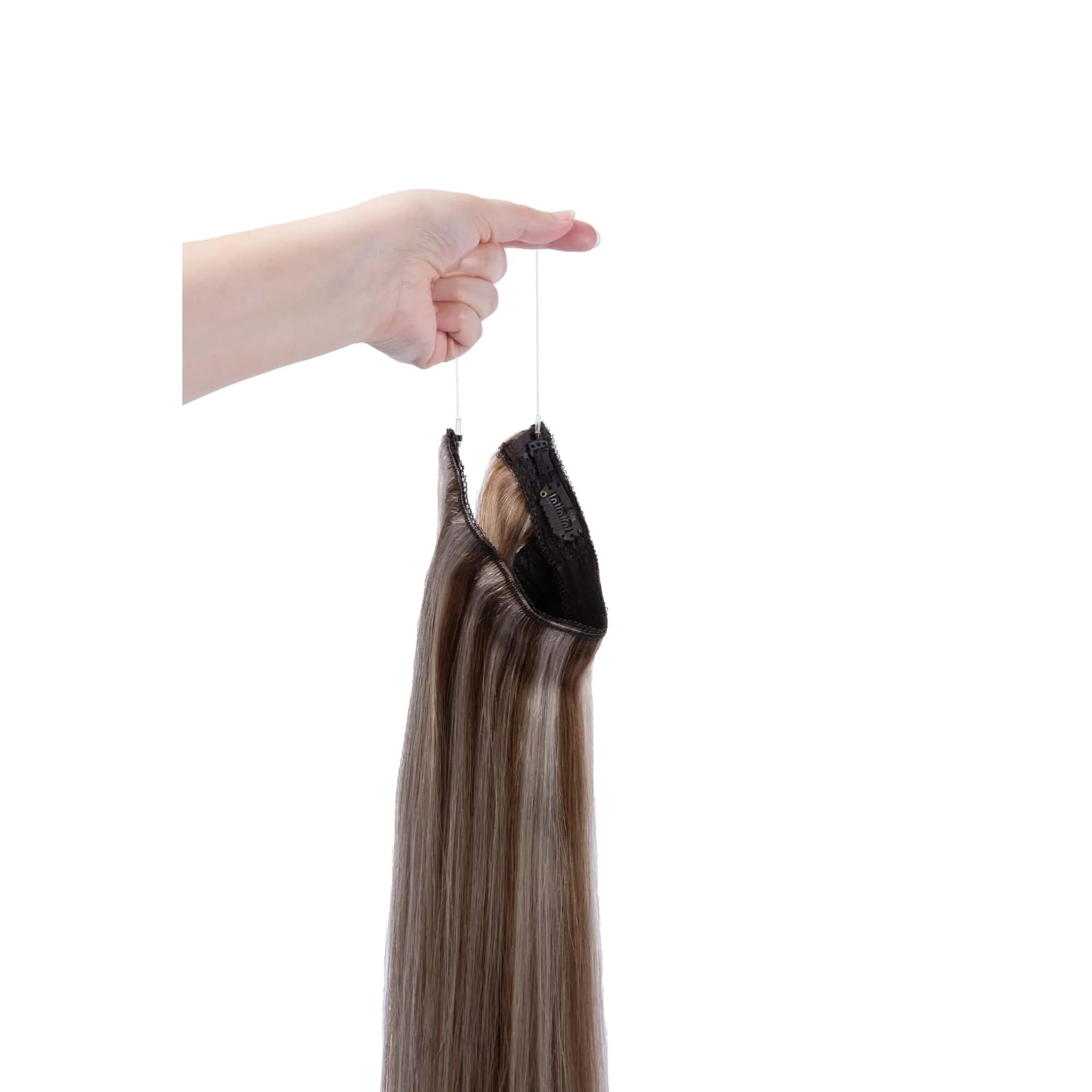 Iced Cappuccino (#14/22) Halo Hair Extensions sold by Cliphair