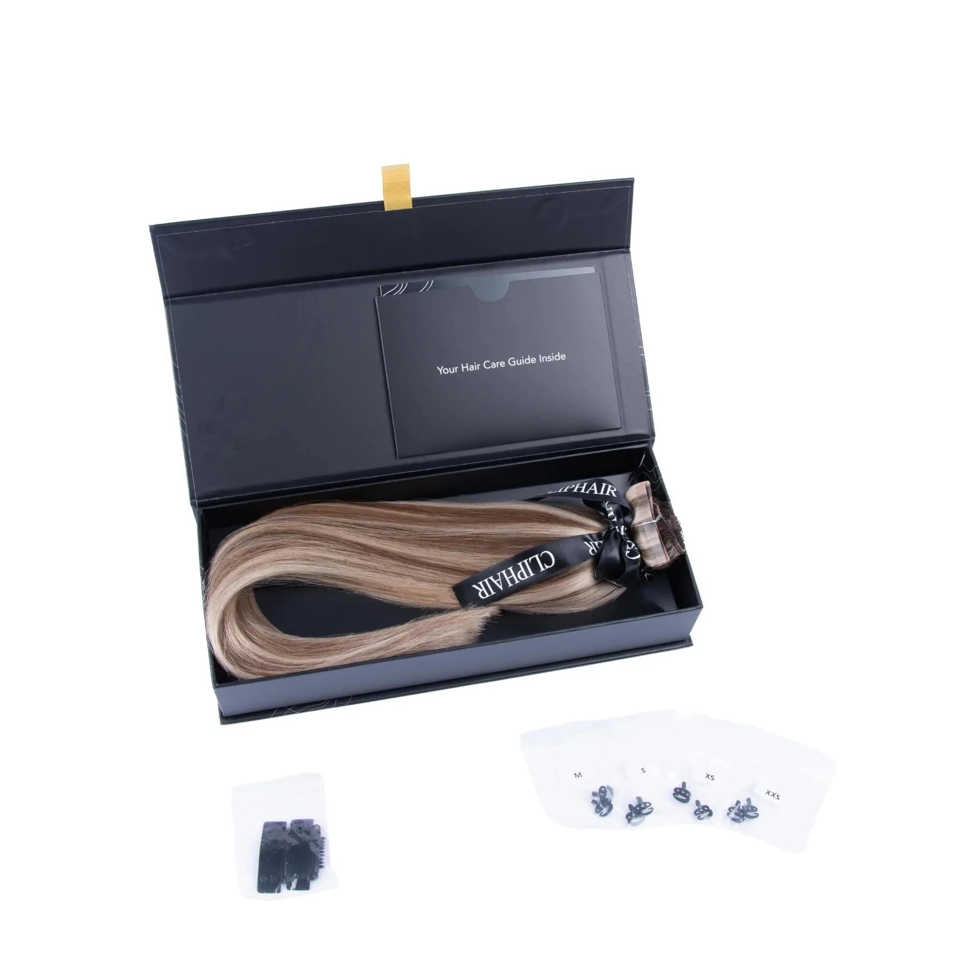 Iced Cappuccino (#14/22) Halo Hair Extensions sold by Cliphair product image thumbnail 4