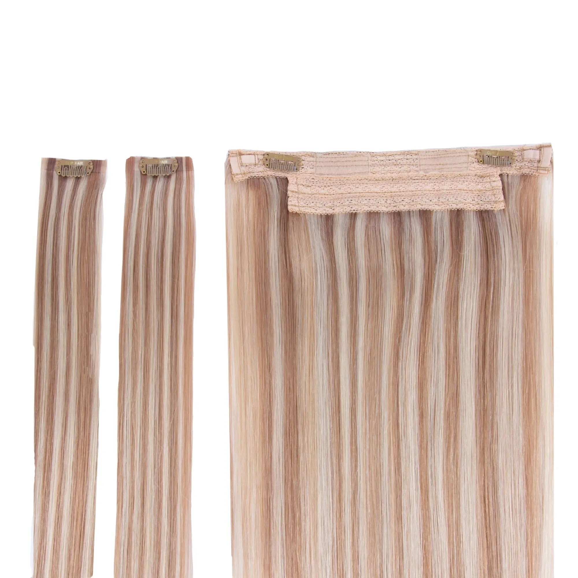 Biscuit Blondey (#18/613) Halo Hair Extensions sold by Cliphair product image thumbnail 2